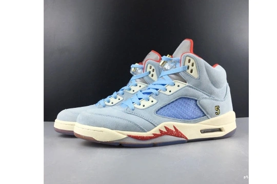 JSP X ICE AIR BLUE 5 JORDAN TROPHY ROOM CI1899-400 CI1899-400 0104